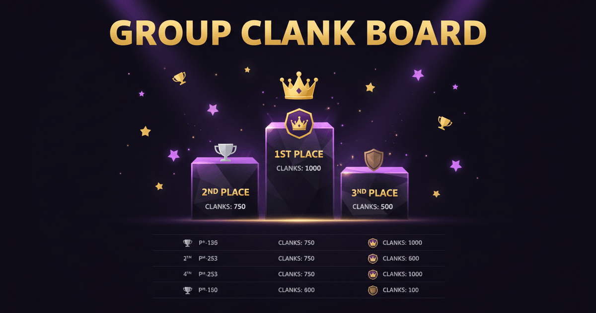 Group Clank Board